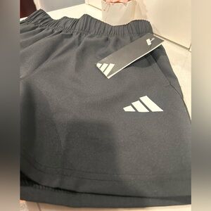 Adidas Boy’s Black Athletic Shorts
